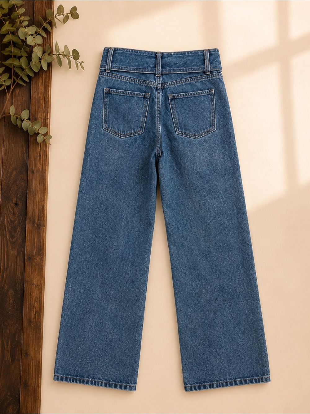 Stylish Blue Denim Jeans NWT Size 25 - Picture 2 of 4